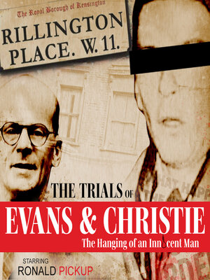 cover image of 10 Rillington Place--The Trials of Evans & Christie